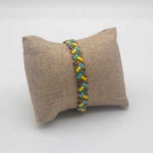 Bracelet  Ecailles de Dragon Simple- Perles carrées – Bahia