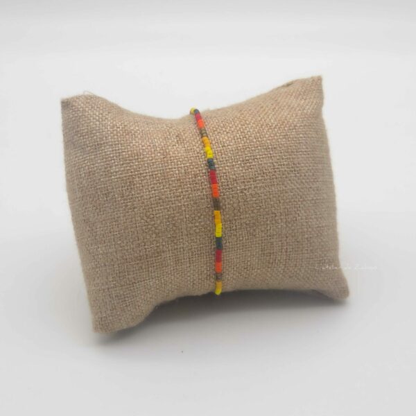 Bracelet simple rang - minis perles sur câble – Iroquois