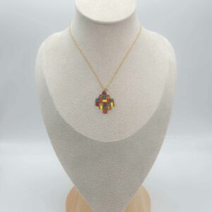 Pendentif losange Iroquois