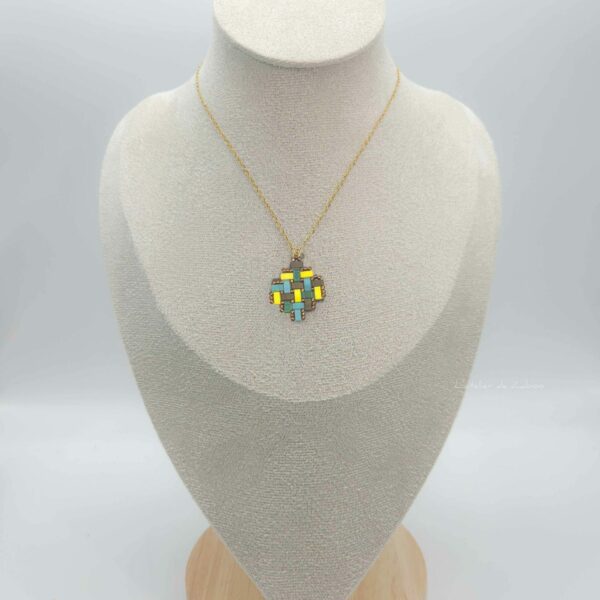 Pendentif losange Bahia