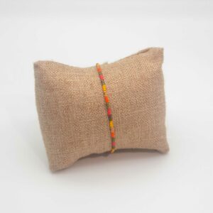 Bracelet simple rang – minis perles sur câble – Comanche