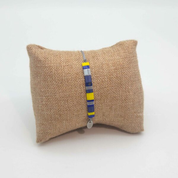 Bracelet Rectangle – Perles carrées – Pagolin – Sauvage